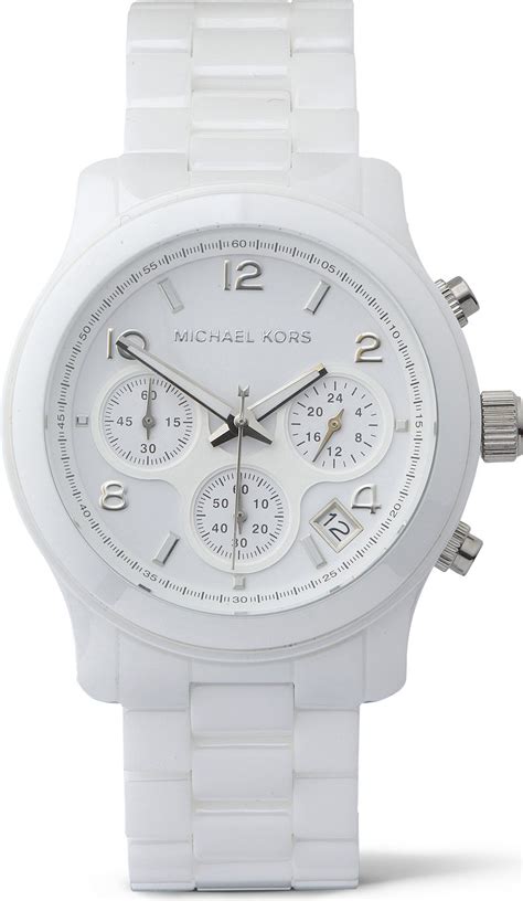 michael kors black ceramin watch|michael kors white ceramic watch.